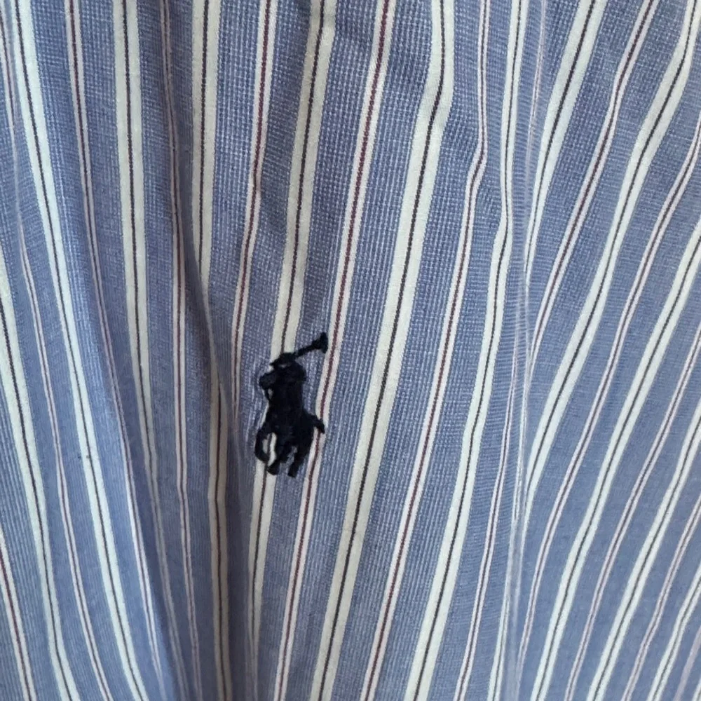 Polo by Ralph Lauren Classic Blue and White Dress Shirt